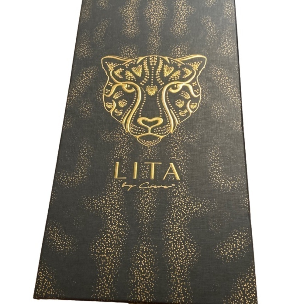 New in box Lita by Ciara Cheetah Print leather slides size 37 - Picture 6 of 7